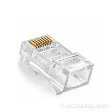 Ağ Modüler 8P8C Fiş Cat.5 CAT.5E RJ45 Konektörler